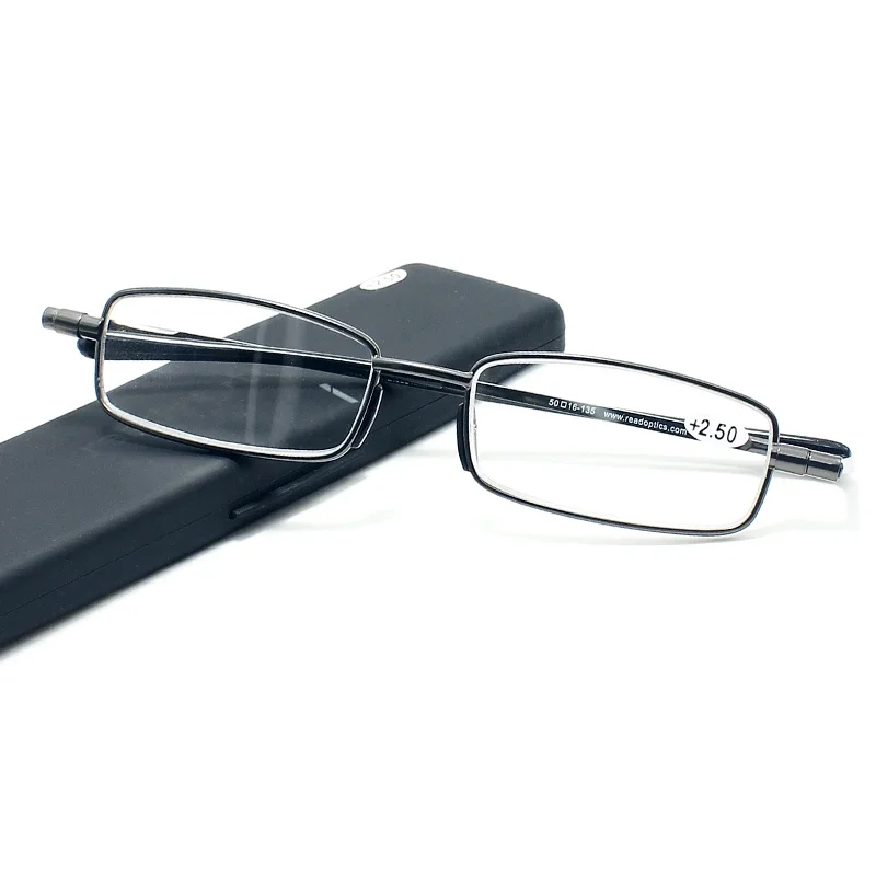 Slingshots Glasses Magnifying Glasses Progressive Reading Glasses for Men Women Foldable Full-Rim Frame Gafas Presbyopic Gafas 4