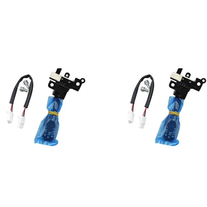 

2X Cruise Control Switch For Toyota Corolla Yaris Vios Hilux Hiace Prius Camry RAV4 84632-34011 84632-34017 W/Blue Light