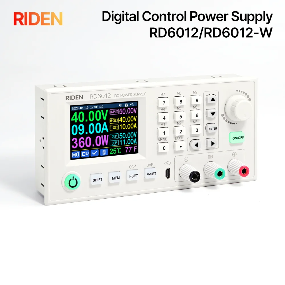RIDENRD6012RD6012WUSBWiFiDCtoDCVoltageStepdownBenchPowerSupplyAdjustablebuckconvertervoltmeter60V12A-AliExpress