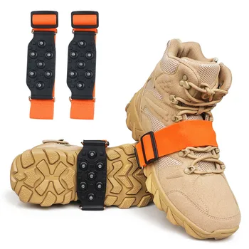 7-Stud Tungsten Steel Ice Cleats for Shoes & Boots – Non-Slip Snow Traction Grips 1