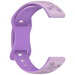 Versatile Silicone Watch Band in Multiple Sizes - Premium Strap Accessories - 18MM (PURPLE)