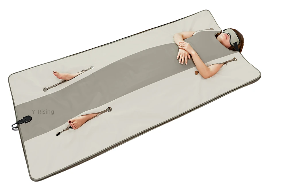 Home Salon Beauty Use Sauna Bed Full Body Pain Relief Heating Blanket Detox Heated Therapy Sleeping Bag 4