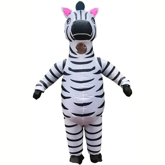 Costume Da Gallo Gonfiabile Per Adulti - Con Ventole Integrate Per Halloween E Feste - Foto 11