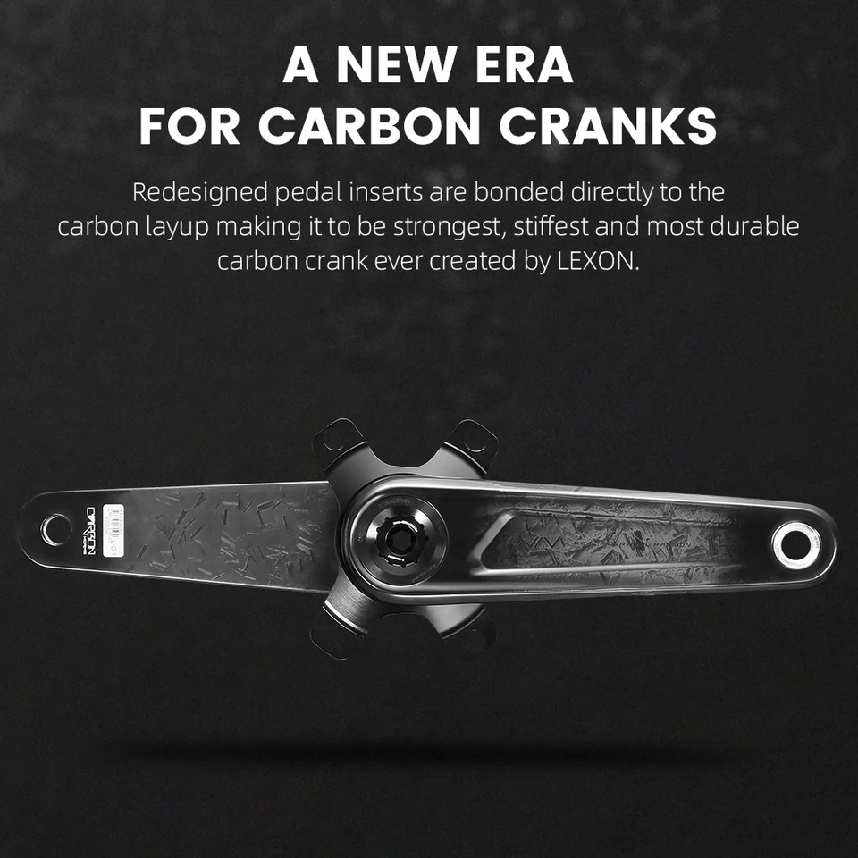 2024 LEXON XCADEY パワーメーターベースロードカーボンクランクセット