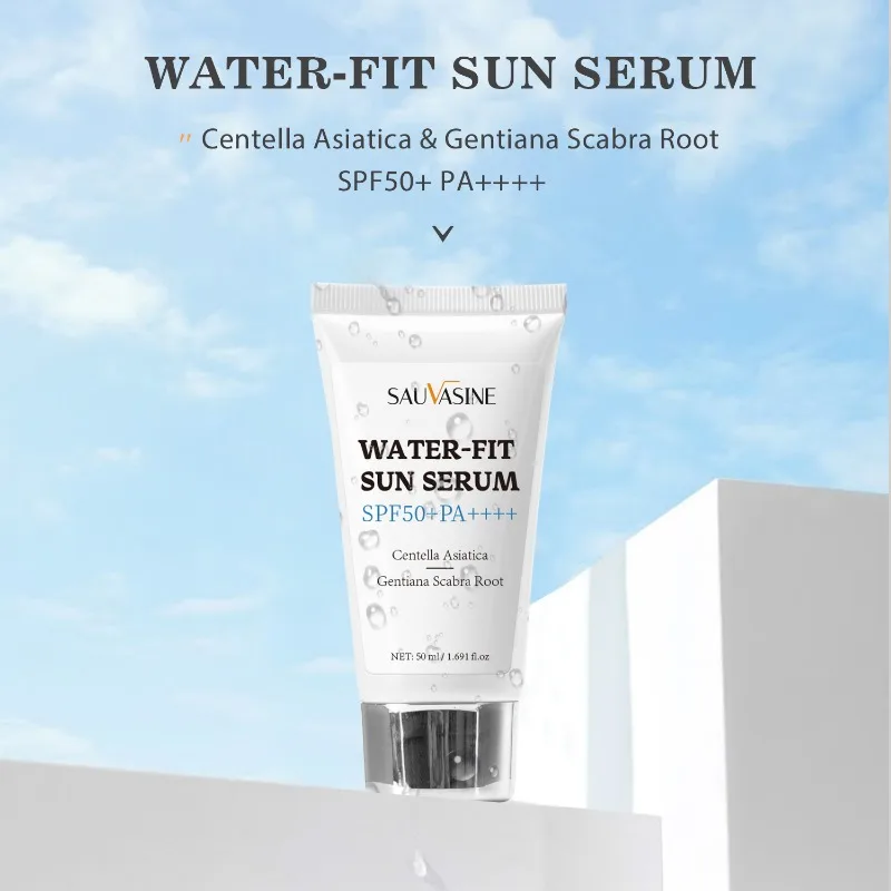 Hydrating Isolation Essence WATER-FIT SUN SERUM CENTELLA Hydrating Moisturizing Cream Skin Care 6