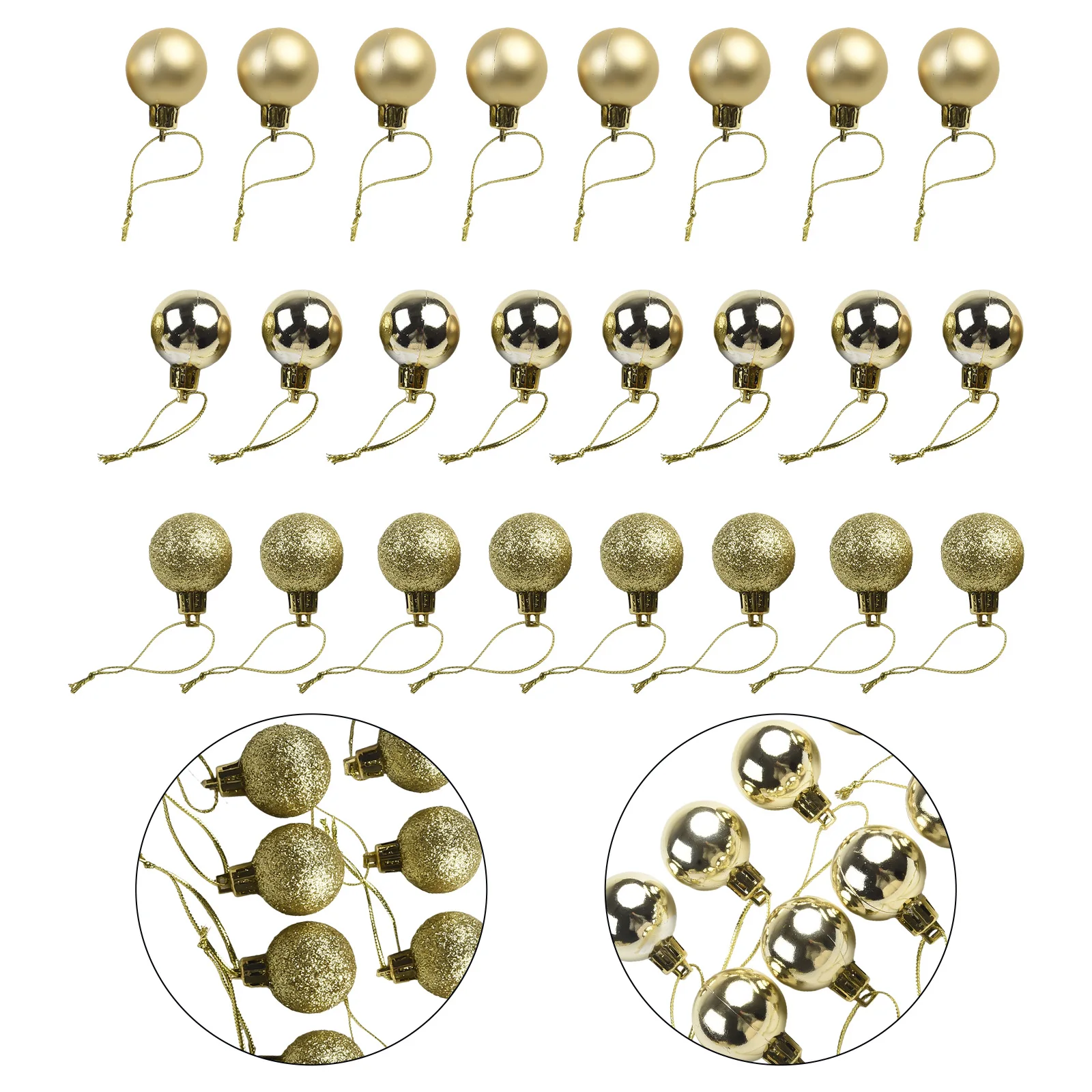 Christmas Tree Decoration Balls 24pcs Liquidations 3cm Decorations Large Spheres Sale Ornaments Novelty Supplies Home christmas decorations