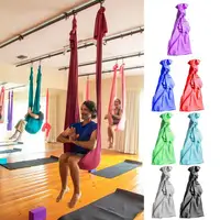 Funny Kids Hammock Chair Swing Elastic Sensory Yoga Hammock Swing Hammock Chair Bedroom Pod Swing For Kids Indoor Outdoor Toys 2