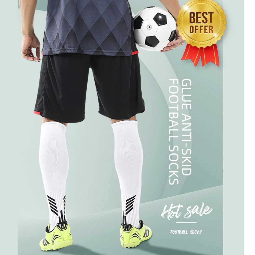 Football Socks High Leg Grip Sports for Men and Children sports socks