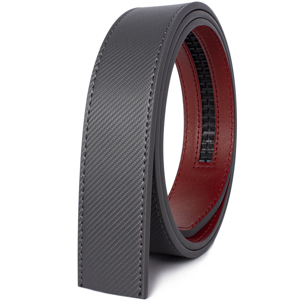 Genuine Leather Large Size Belt No Buckle for Automatic Buckle Belts Without Buckle for Men Women High Quality Male Jeans Belt