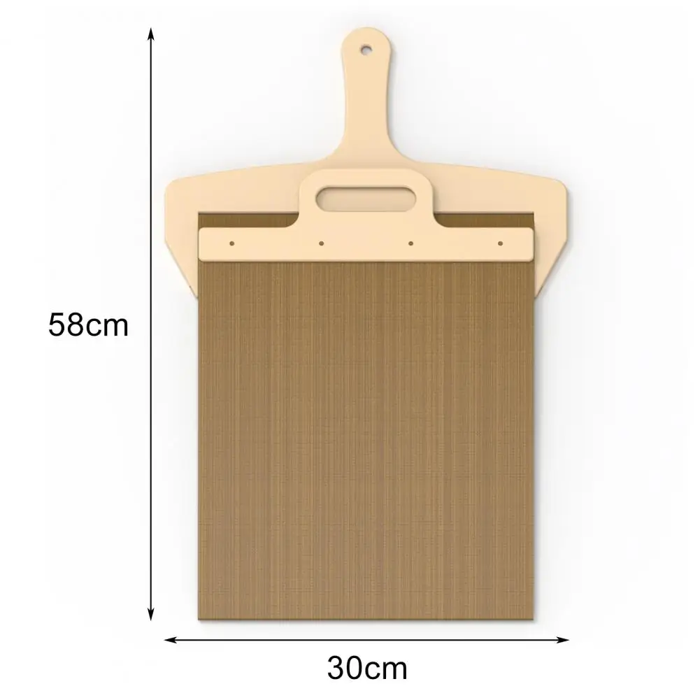 

Odorless Pizza Board Durable Non-stick Pizza Peel with Handle Oven-safe Serving Board Pizza Transfer Paddle for Indoor Outdoor