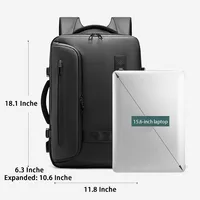 Multifunctional Air Bag Backpack for Men Large Capacity Vacuum Storage Business Travel Bag Oxford Cloth Waterproof Backpack 2