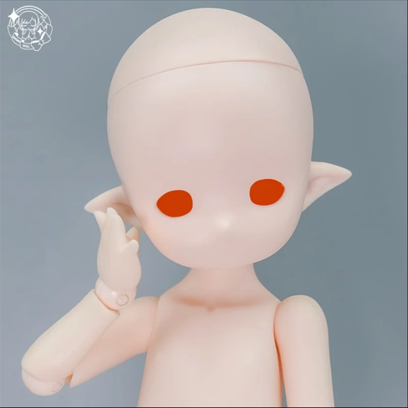 dika Doll 1/4ジョイントハンド ピュアホワイト 1/4 BJD Doll Ball Joint Doll Resin Eyes Girl Full Set Gift