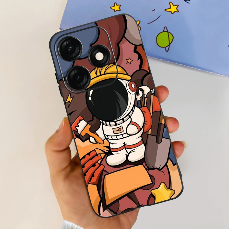 Stylish Shockproof Painted Phone Case with Soft Bumper