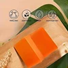 Carrot Soap for Skin Cleaning Stains Skin Soap Bar with Vitamin E for Body and Face Use Facial Cleanser Unisex Valentine's Day 4