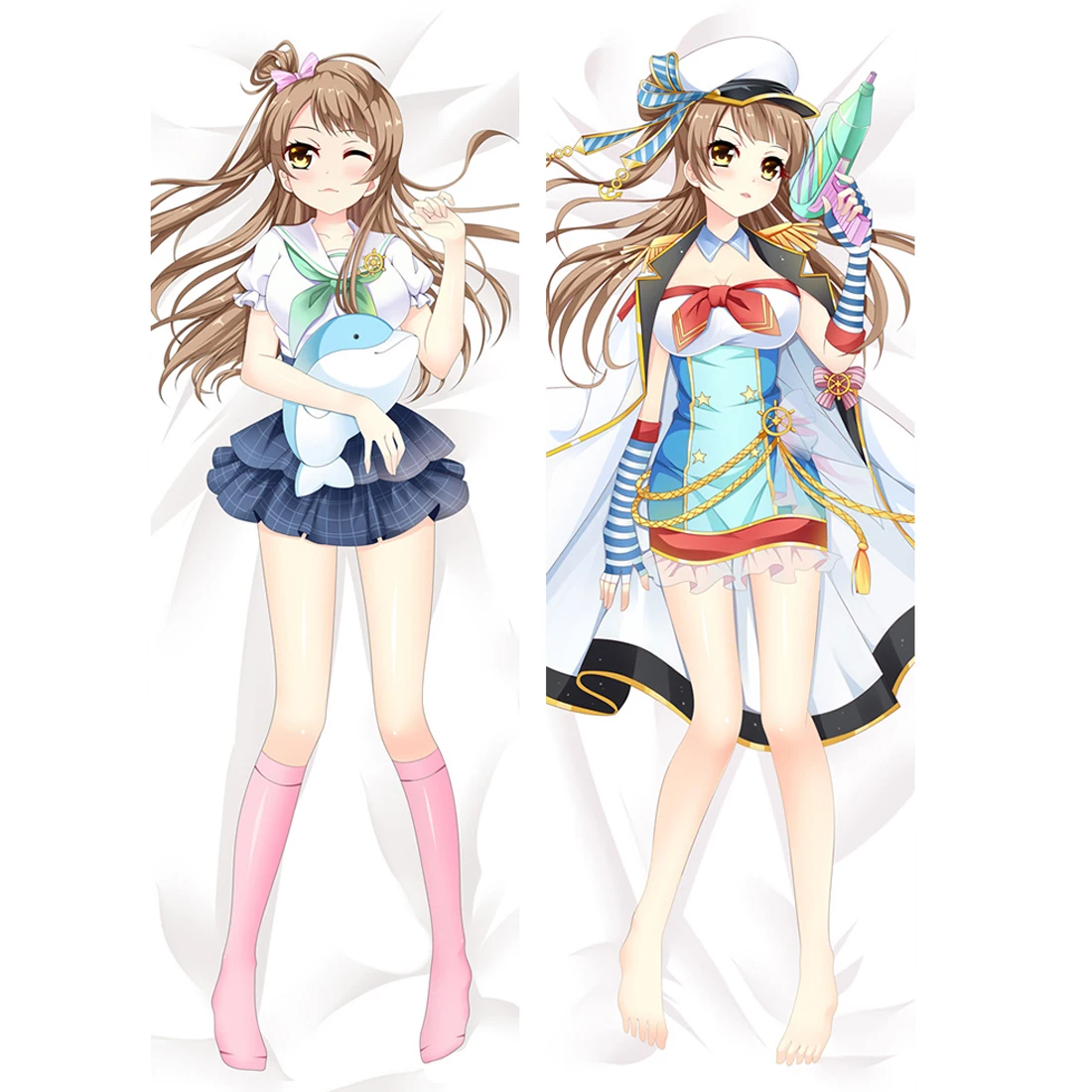 Lovelive Custom Dakimakura Neptune Otaku Hugging Body Pillow Case Cover