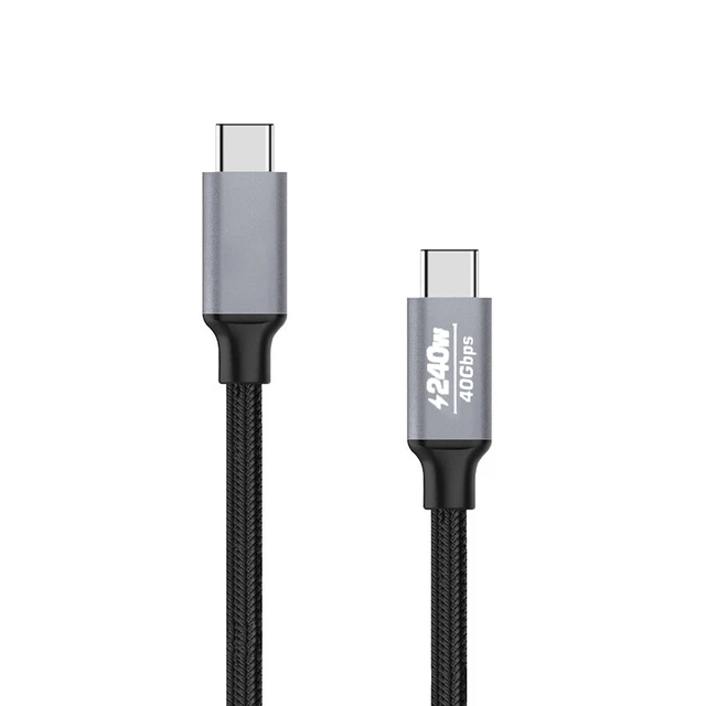 240W BRAIDED CABLE USB-C TO USB-C