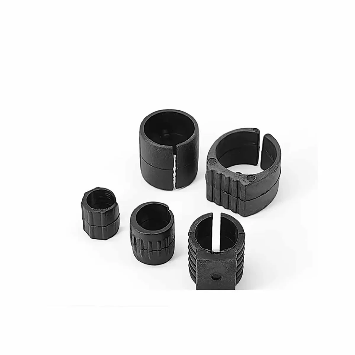 Plastic Pipe Clamp U-Shaped Open Foot Mat Table And Chair Round Pipe Split Leg Sleeve