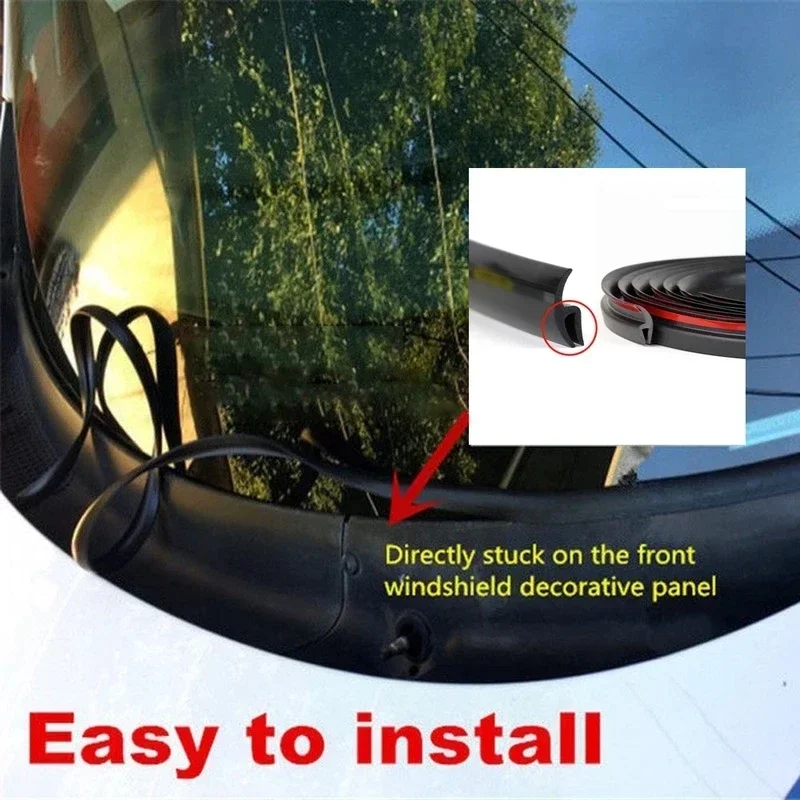 Car Windshield Panel Moulding Seal Strip Sticker for BMW E46 E90 E60 E39 E36 E30 E87 E34 E92 E91 Mini Cooper R50 R56 R60 F55 F56