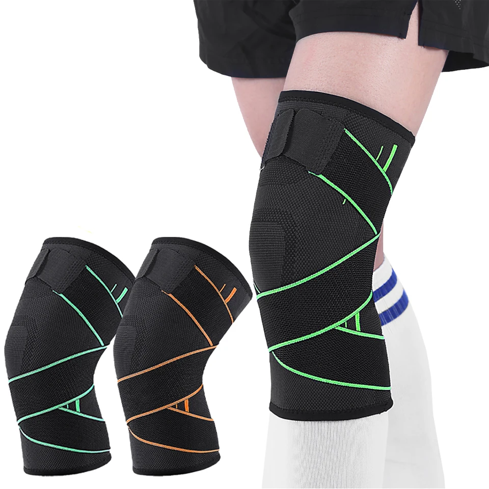 

1Pcs Sports Kneepad Knee Pads Braces Sports Support Kneepad Men Women For Arthritis Joints Protection Fitness Compression Sleeve