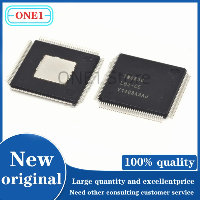 

1PCS/lot New original TW8836-LB2-CE TW8836-LB2 TW8836 Processor LQFP-128 (14x14) Video Interface ICs ROHS