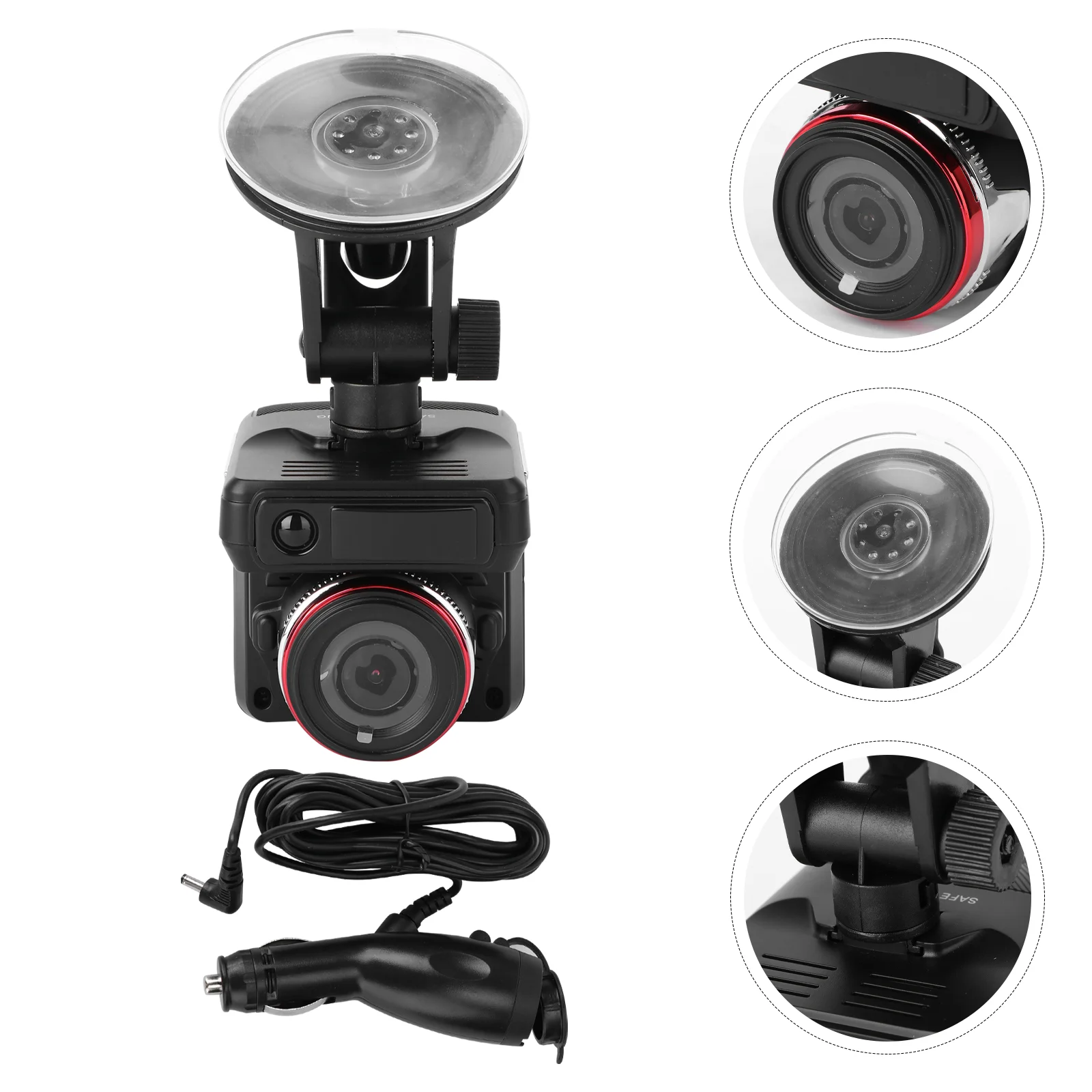 

12V Dash Cam - English Russian (Black)