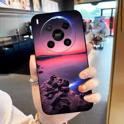 Fashion Cartoon Astronaut Silicon Phone Back Cover - Protective Shell in Stylish Design for Nubia V70 Max (FV01YGM)