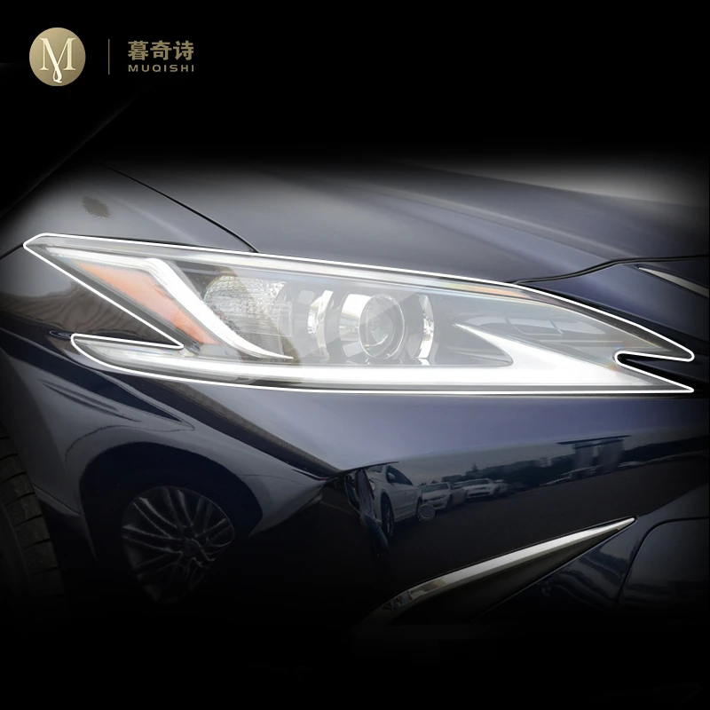 

Налобные фонари для Lexus ES 300, 350, 2018-2023, из ТПУ, с защитой от царапин