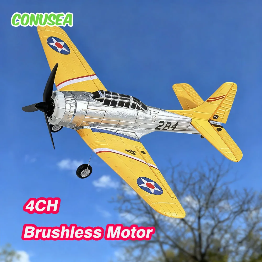 Planor RC me Motor Brushless 2.4GHz 400mAh 12min Fluturim