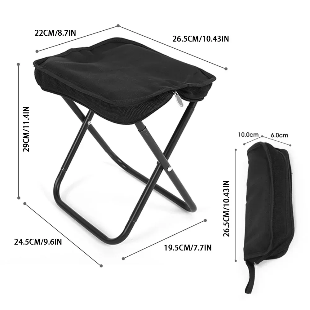 Outdoor Camping Small Chair Portable Folding Stool Bench folding chair retractable stool