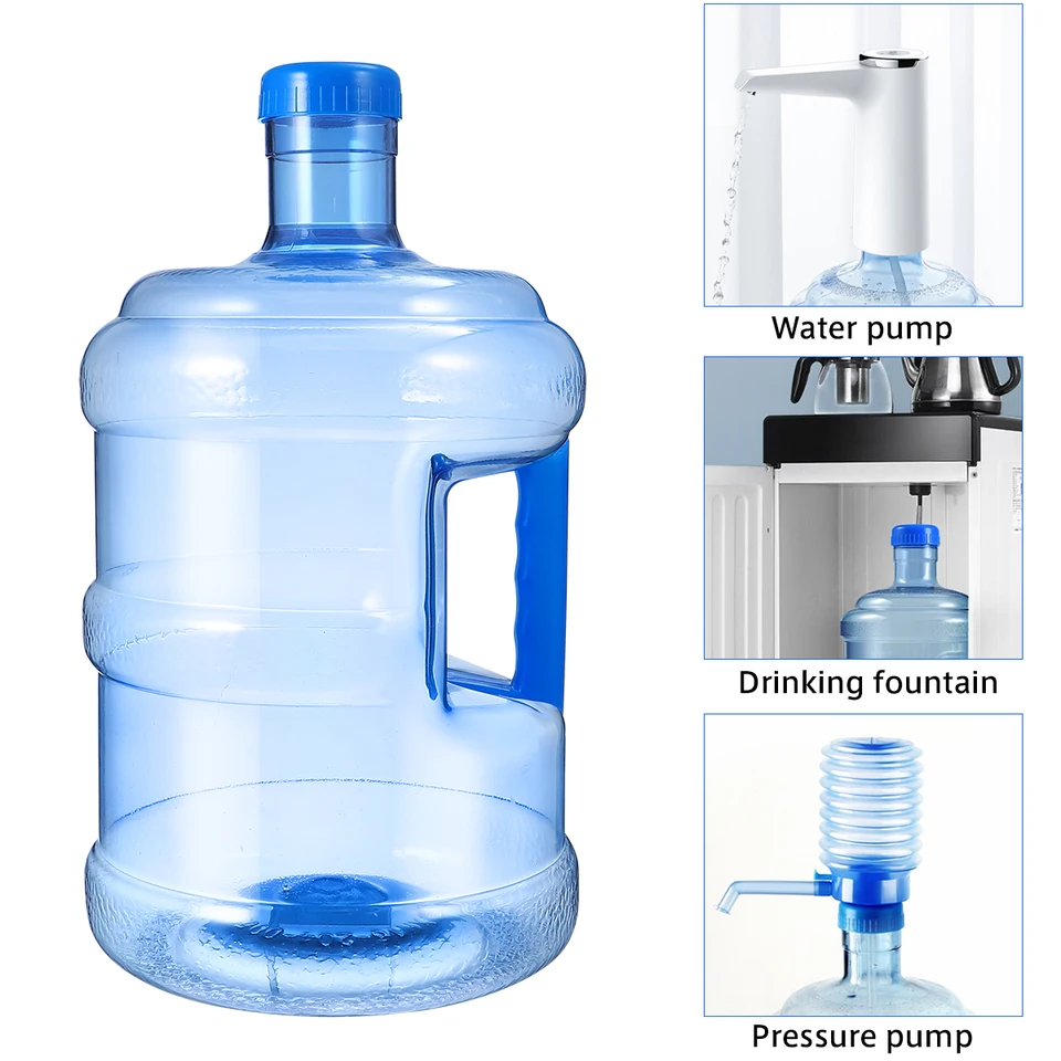 Bidón De Agua Plegable De 5 Litros - Portátil, Con Asa, Apto Para Camping, Viajes Y Actividades Al Aire Libre