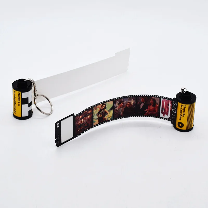 sublimation blank new photo  keychains key ring  heat transfer printing blank diy materials 10pcs/lot