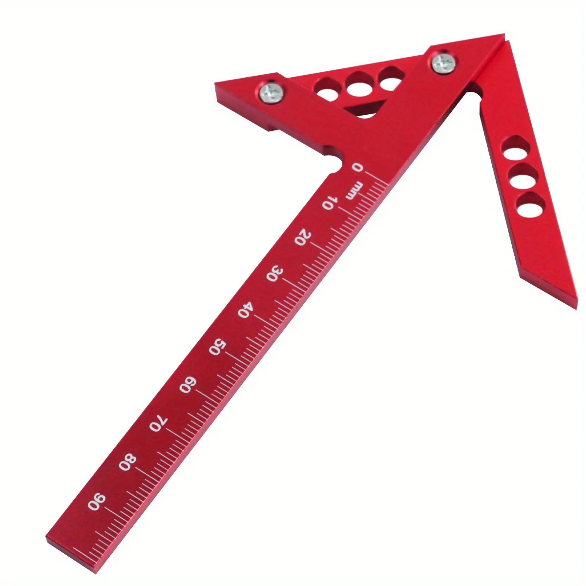 Center Finder Woodworking Square 45/90 Degree Right Angle