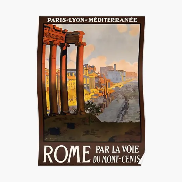 

Vintage Rome Travel Poster Funny Vintage Modern Mural Print Picture Decor Room Wall Painting Home Art Decoration No Frame