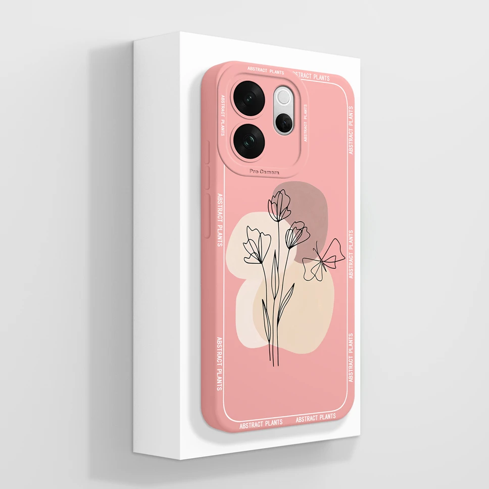 Mountain Print Liquid Silicone Protective Case Cover