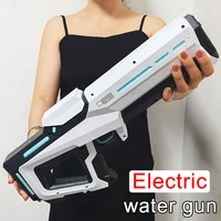 Pistolets à eau électriques pour adultes, pistolet à eau électrique puissant, jouets d'été, jouet de plage en plein air pour garçons, cadeaux pour enfants 1