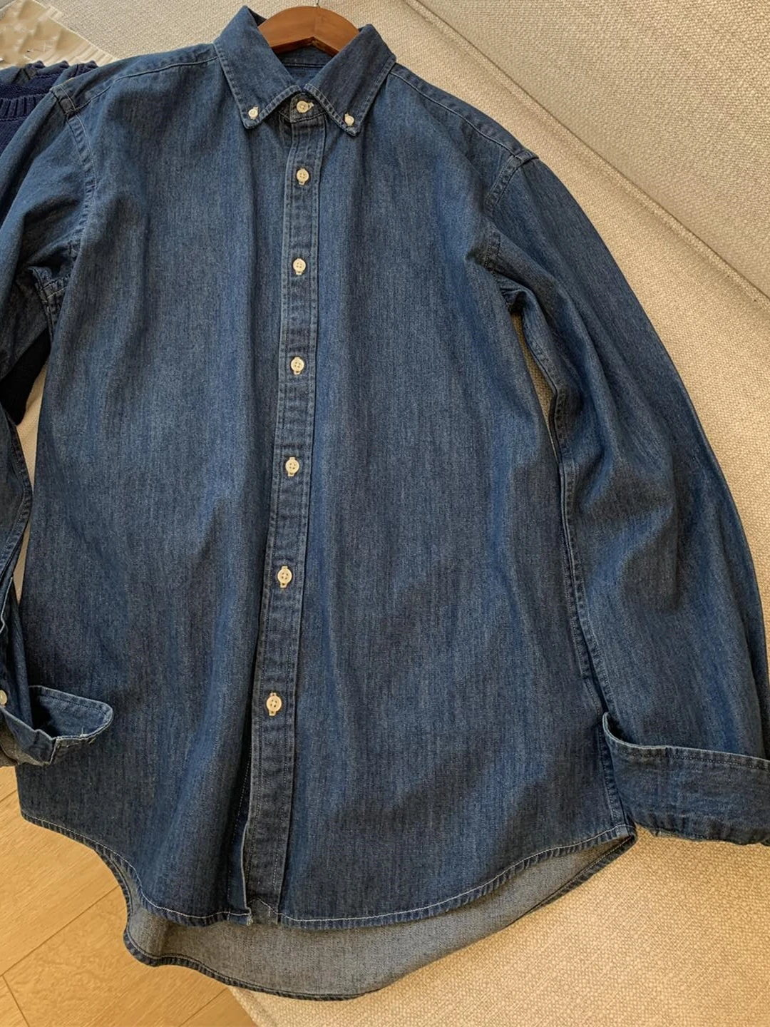 

ALA Rising|2023 Autumn Denim Shirts For Women Casual Street Style Blue Shirts With Button Luxury Desinger Clothes
