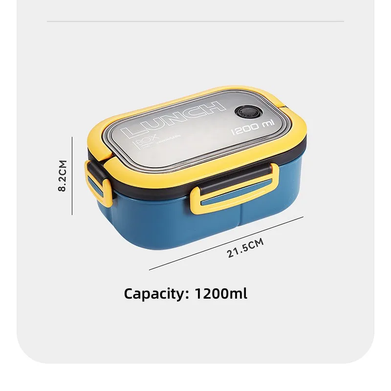 Cute Lunch Box For Kids Compartments Microwae Bento Lunchbox Children Kid School Outdoor Camping Picnic Food Container Portable Kitchen
