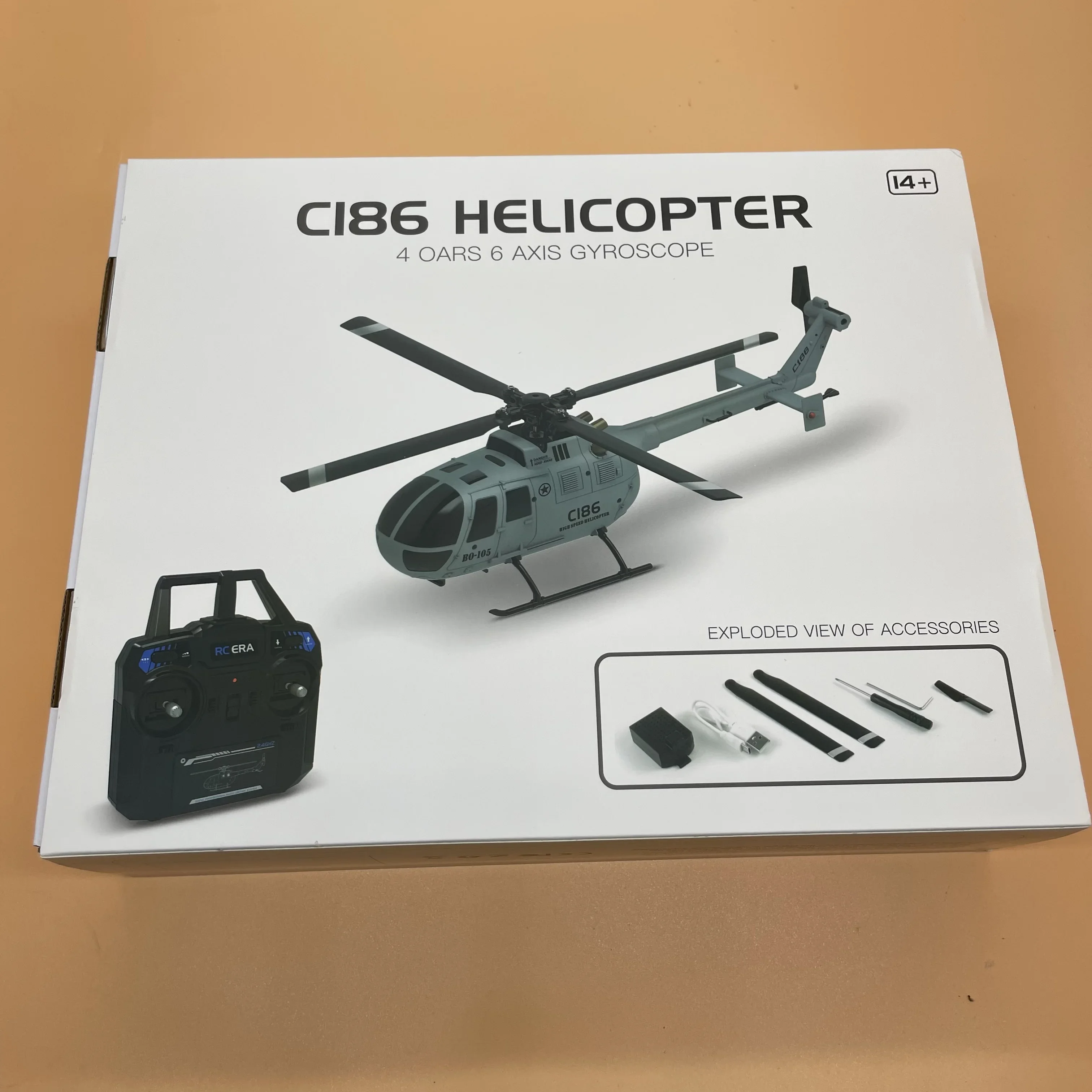 Pièces détachées hélicoptère RC - Set de 8 pièces