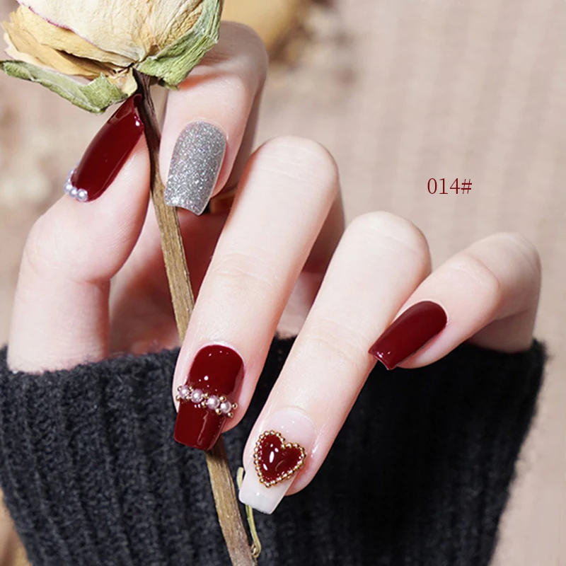 Gel polish PALU Venice GL4 burgundy with shimmer 11 ml - kupić Gel polish  PALU w Polsce | Gel polish PALU - tuffishop