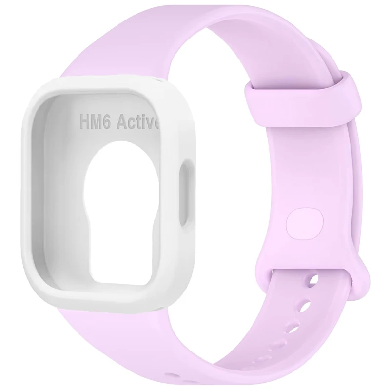 Colorful Silicone Strap and Soft TPU Case with Screen Protector