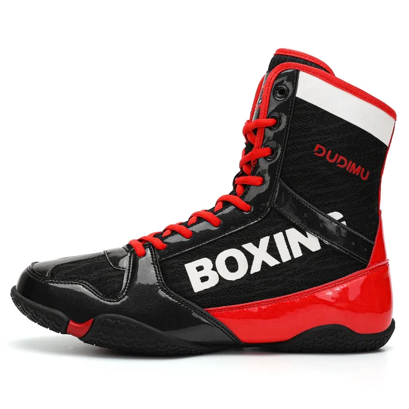 High Quality Wrestling Shoes Durable Boxing Sneakers Foot Protection Wrestling Shoes Men's Professional Fighting