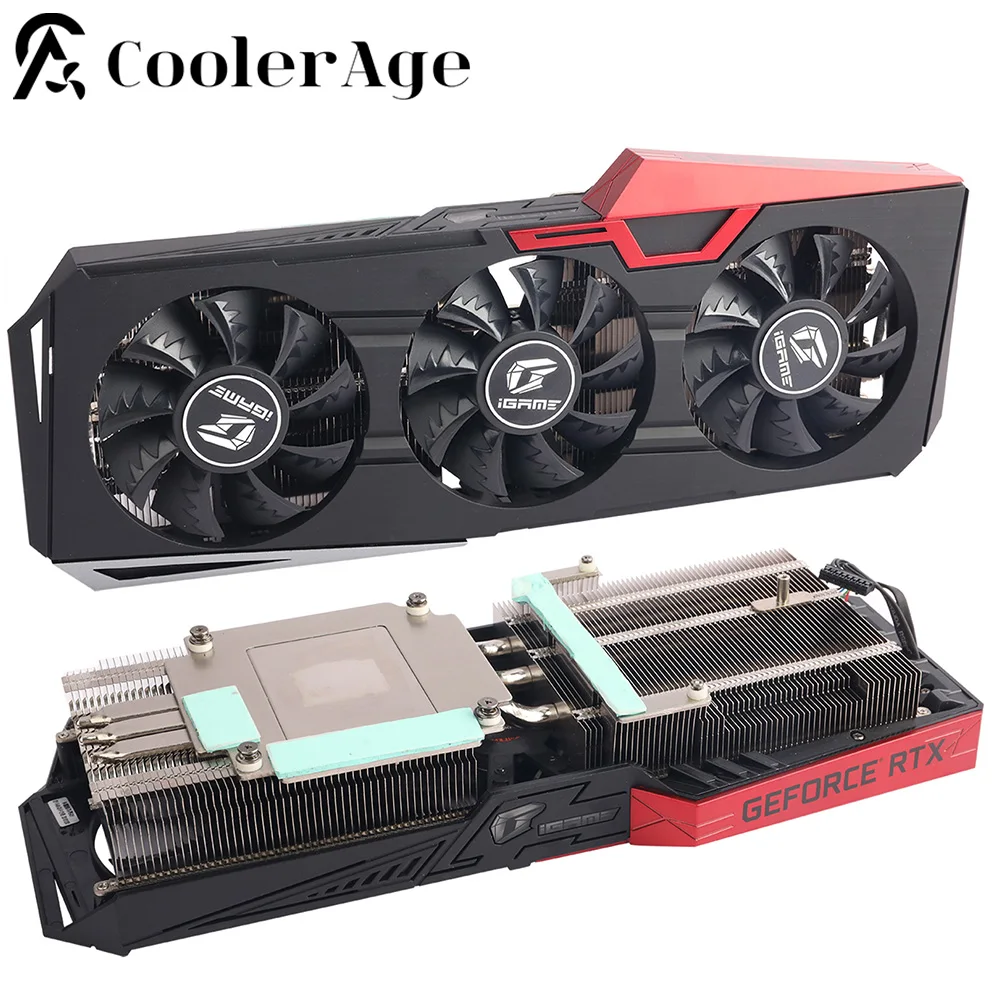 

Цветной радиатор для видеокарты RTX 2060 2070 Ultra OC 75 мм RTX2060 RTX2070 Охлаждающий радиатор для видеокарты