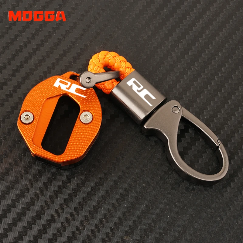 

For Ktm Duke Rc 125 200 250 390 RC390 RC250 RC200 RC125 High Quality Key Cover Shell Keychain Keyring Chain Motorcycle Parts