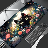 New Mouse Pad Larger XXL 900x400 Speed Mini Pc Computer Keyboard Pads Flower Cat Desk Mat Gaming Accessories Home Mousepad 1