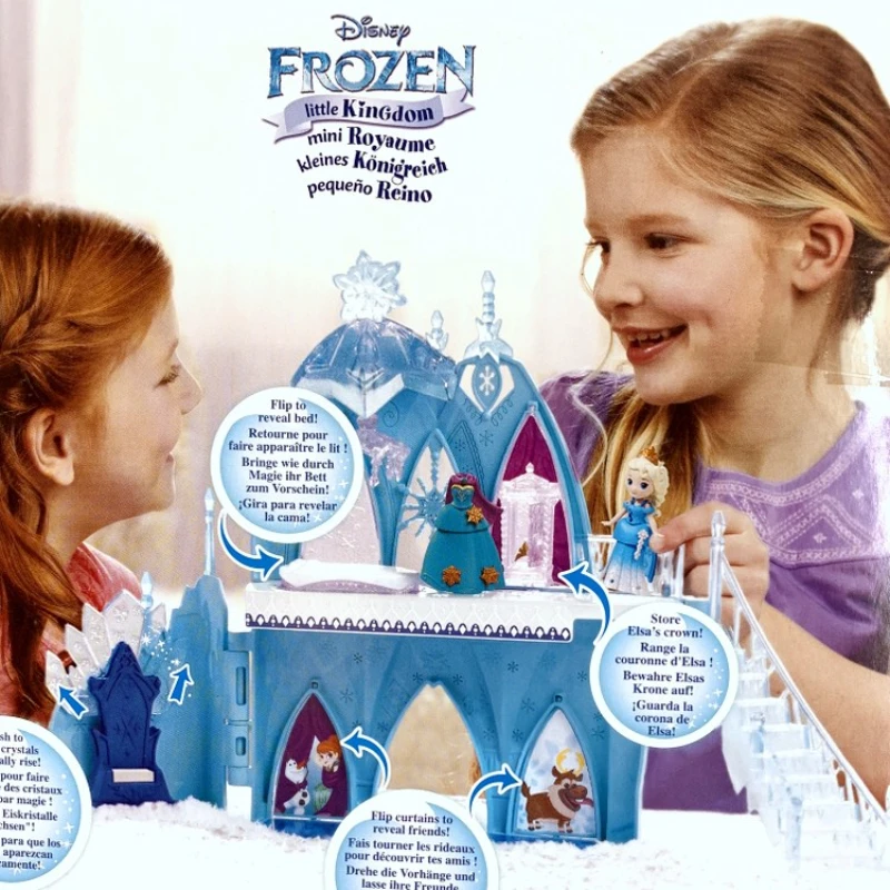 Hasbro Frozen Little Kingdom Elsa's Frozen Castle Girls Playing