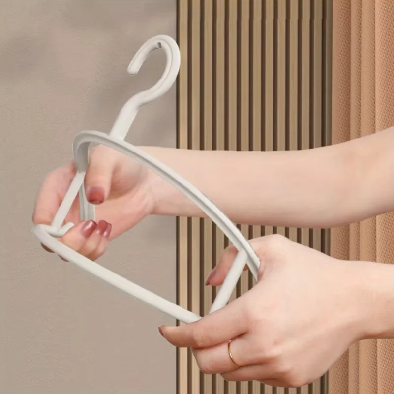 가정용 미끄럼 방지 옷걸이, 두껍고 넓은 어깨 플라스틱 건조대, 옷걸이용 도매