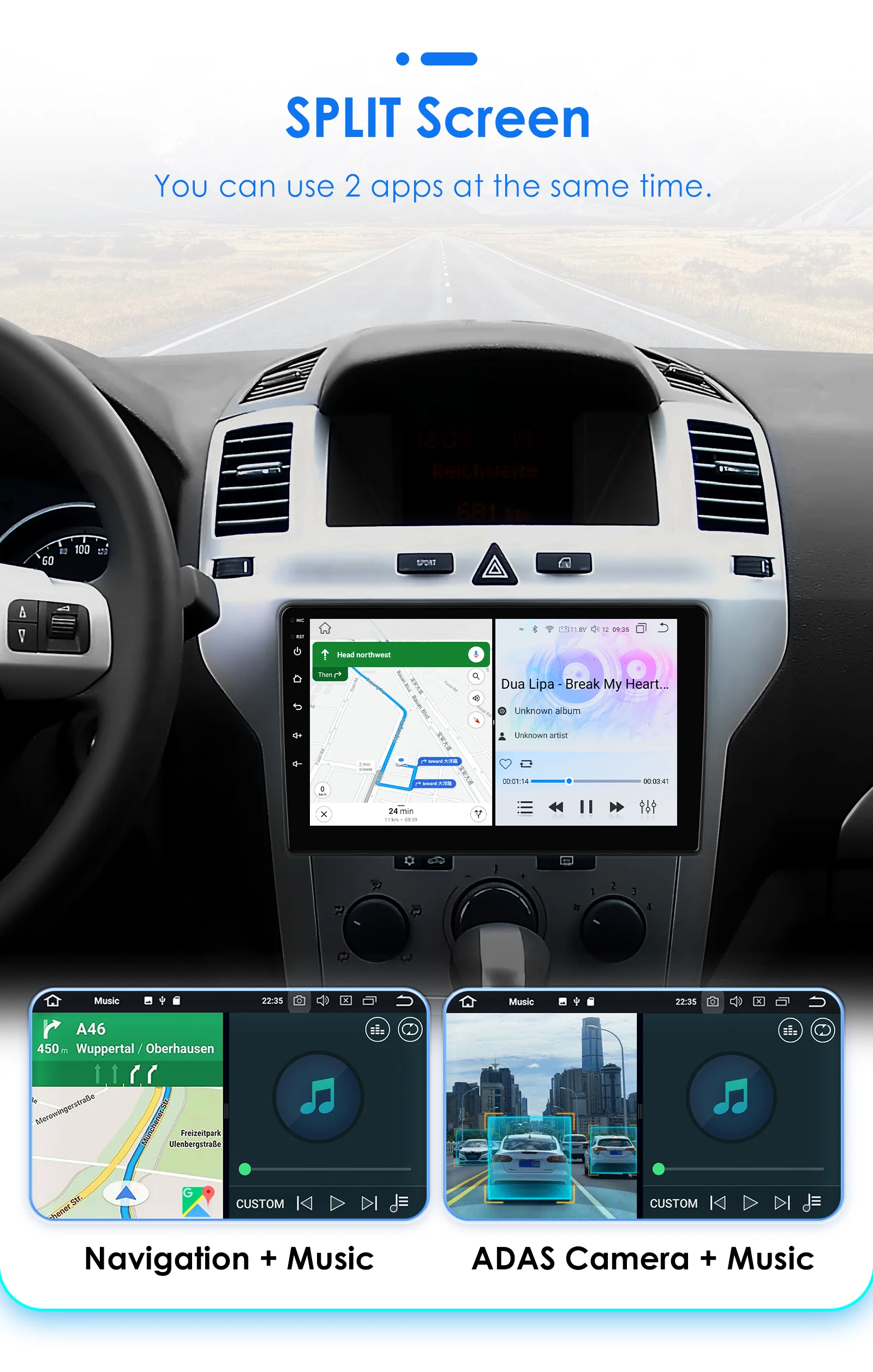 360Camera Android 13 Car Radio For Opel Zafira B Astra H 2005-2014 Car Multimedia GPS 4G Carplay Intelligent Screen autoradio