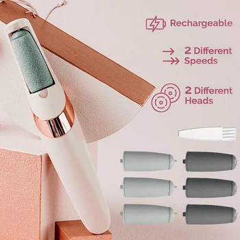 Electric Pedicure Tool Film Foot Dead Skin Callus Remover Feet Exfoliator Pumice Stone for Heel Grinding Device for Foot Care 1