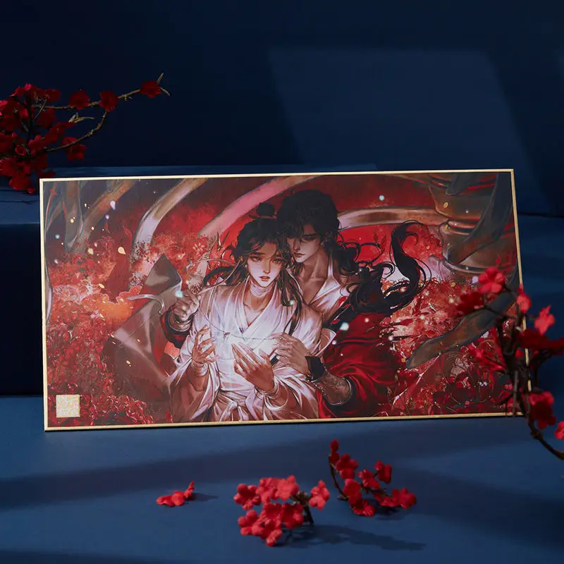 2022 Anime Heaven Official's Blessing Tian Guan Ci Fu Colored Paper Xie Lian Hua Cheng Collection Paper Card Cosplay Gift