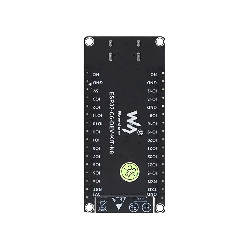 ESP32-C6 WiFi 6 Development Board – RISC-V Microcontroller With Bluetooth 5, Zigbee & Pre-soldered Headers